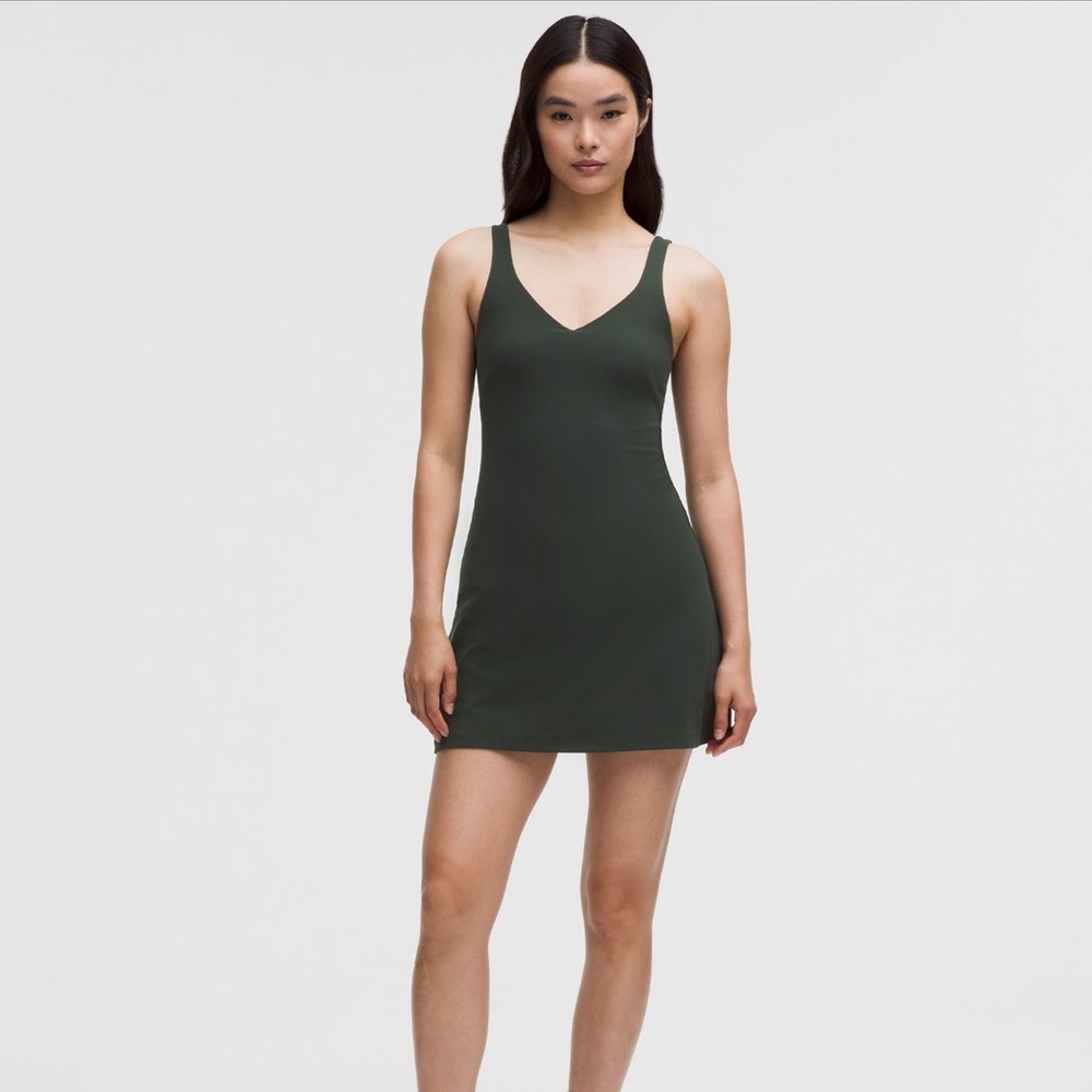 Lululemon Align Dress, Rainforest Green, Size 14